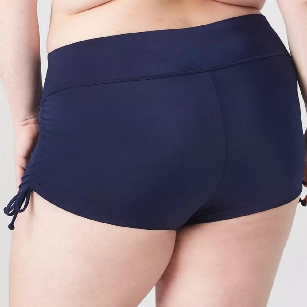 2 Pc Navy Swim "Set" PLUS Size 18/22 New With Tags